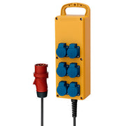 Mennekes - CEE-Steckdosen-Kombination (IEC 60309) Steckdosenleiste EverGUM 70031 6xSchu,2m St.16A,5p