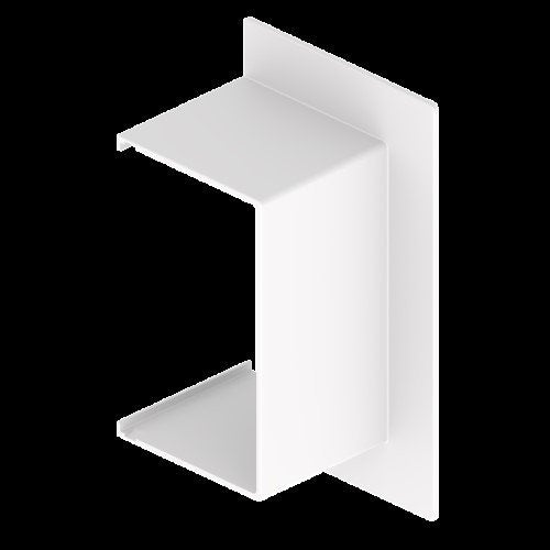 Unex - Wandanschlussblende für Geräteeinbaukanal Durchführung gerade 31623-02 60x100 aus U24X − 4 Stück