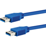 E+P Elektrik - PC-Kabel USB3.0 Verbindungskabel AA CC 304/2 LOSE 2,5m,blau