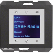 Berker - Elektronik-Gerät für Installationsschalterprogramme Radio DAB+, K.x anth. 29847006