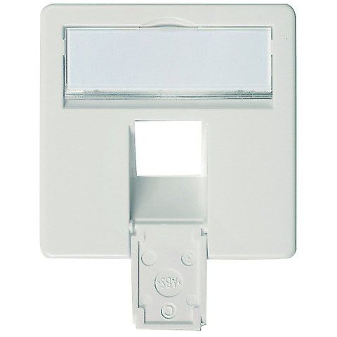 Telegärtner - Einsatz/Abdeckung für Kommunikationstechnik Zentralplatte kpl. 50x50 100020623 apws, f.AMJ45 8 UP/0 − 1 Stück