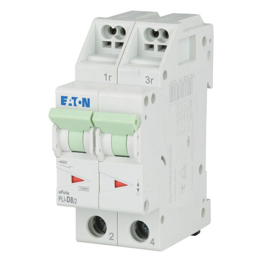 Eaton - Leitungsschutzschalter PLI-D8/2 D 8A, 2p Steckkl