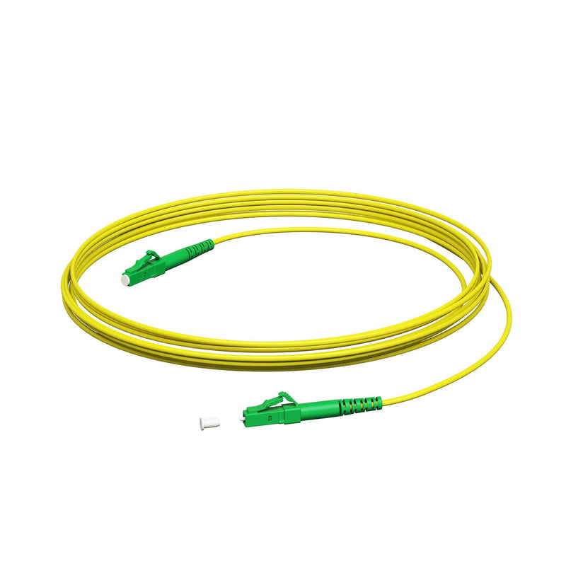 Kaiser - System-Patchkabel LWL Patchkabel LC/APC-LC/APCSX 4263005 LSZH, gelb, 5,0 m