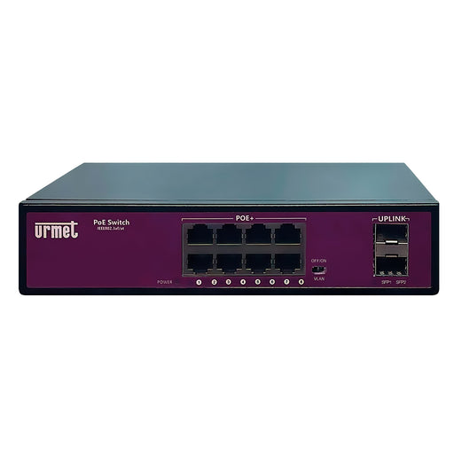 Grothe - Netzwerk Switch PoE-Switch 10 Ports SWI 3000/452