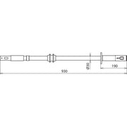 DEHN - Betätigungsstange Isolierstange ISN 36 STK 930SN7688 b. 36kV L 930mm