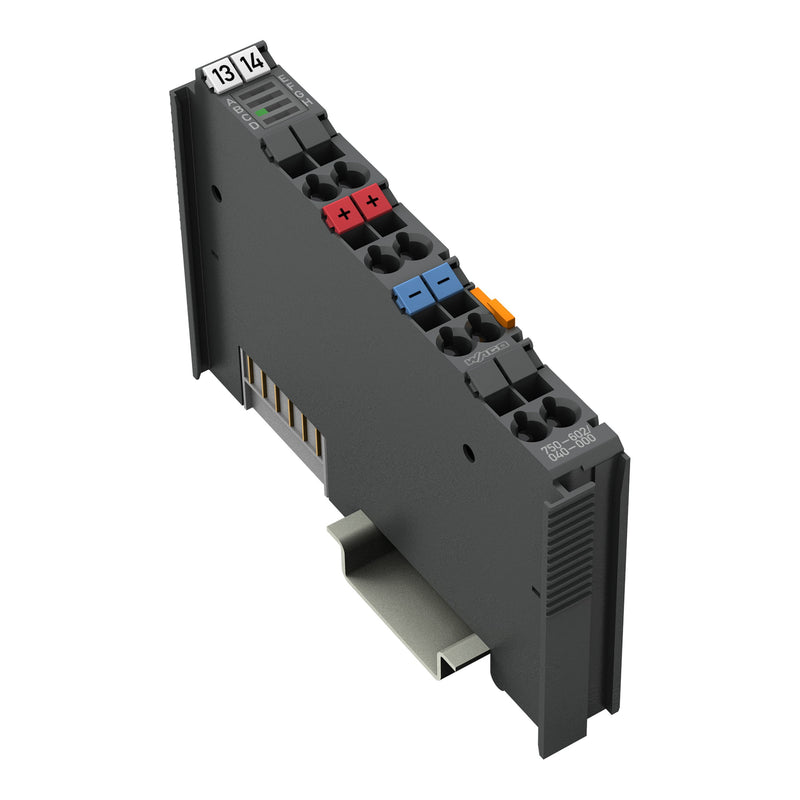 WAGO - Feldbus, Dez. Peripherie - Einspeise- und Segmentmodul Potentialeinspeisung 750-602/040-000 XTR