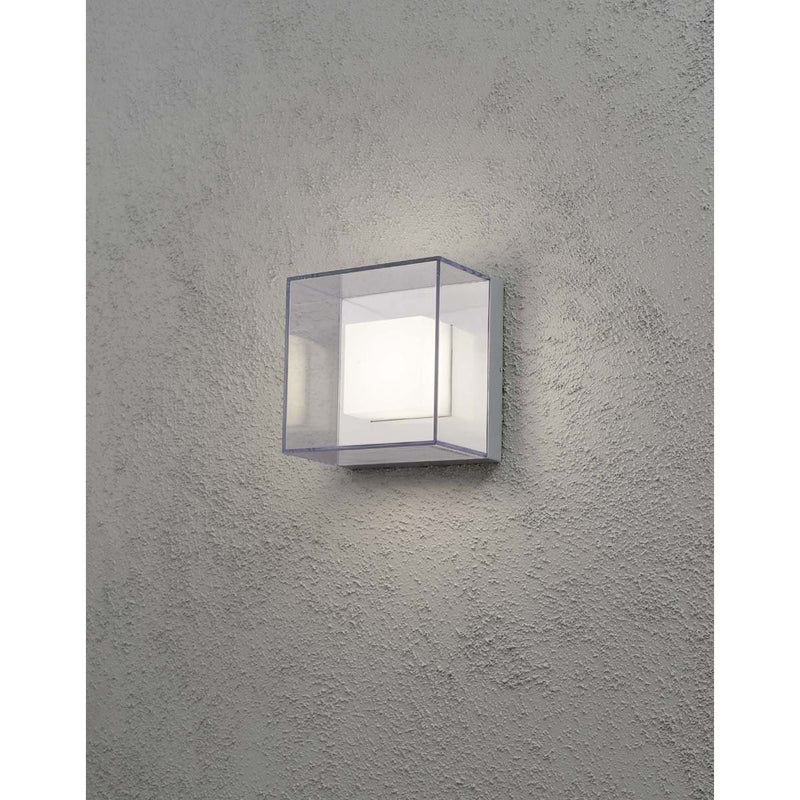 Gnosjö Konstsmide AL - Decken-/Wandleuchte LED-Wand-/Deckenleuchte 7925-310 9x1W gr