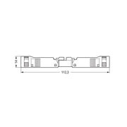 WAGO - Steckverbinder für steckbare Gebäudeinstallation Stecker 890-113 − 50 Stück