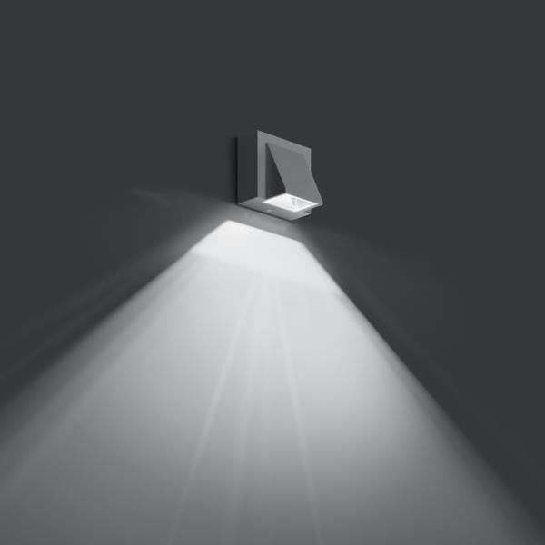 Brumberg Leuchten - Decken-/Wandleuchte LED-Wandanbauleuchte 65011103 3000K, graphit