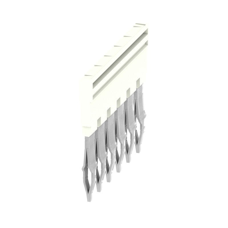 Weidmüller - Querverbinder/Brücker für Reihenklemme Querverbinder ZQV 4N/6 WT gesteckt − 20 Stück