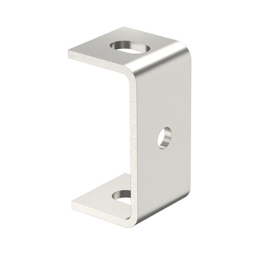OBO Bettermann - Deckenbefestigung für Kabeltragsystem Deckenbügel DB A4 10,5mm, 80x40mm − 10 Stück