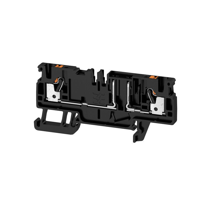 Weidmüller - Sicherungs-Reihenklemme AFS 2,5 CF 2C BK 2,5qmm, 10A, schwarz − 50 Stück