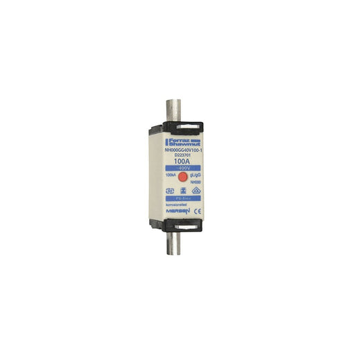 Mersen - Messersicherung Sicherungseinsatz NH gG NH000GG40V100-1 Gr.000 100A SGL KM − 9 Stück
