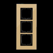 Busch-Jaeger - Abdeckrahmen Rahmen 3-fach 1723-823-101 gold, carat
