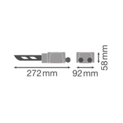 Ledvance - Mechanisches Zubehör/Ersatzteile für Leuchten Einspeisungsbox TRUSYSFL.FEEDINBOX5P 5-pol