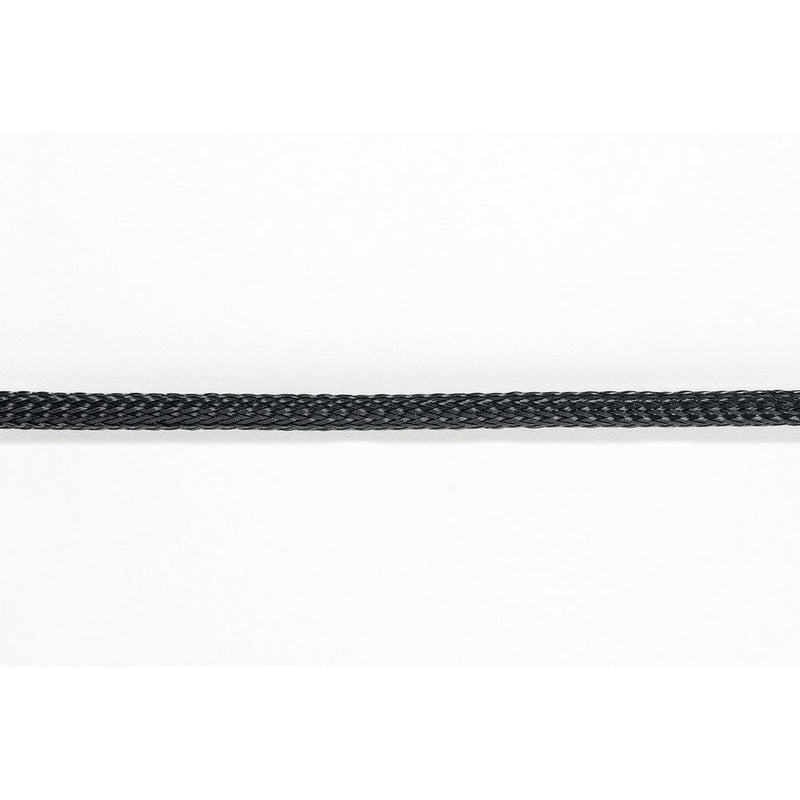 HellermannTyton - Hohlgeflechtschlauch Polyester Geflechtschlauch HEGPL06-PET-BK (100) schwarz − 100 Meter