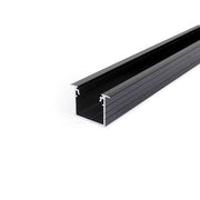 Brumberg Leuchten - Mechanisches Zubehör/Ersatzteile für Leuchten LED-Alu-Profil 2000mm 53654080 schwarz