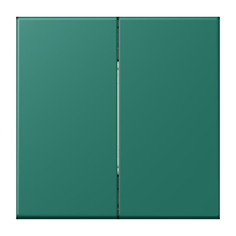 Jung - Sender/Fernbedienung für Installationsschalterprogramme Hue Funk-Wandsender Set FOH LC 995 216 vert anglais (32040)