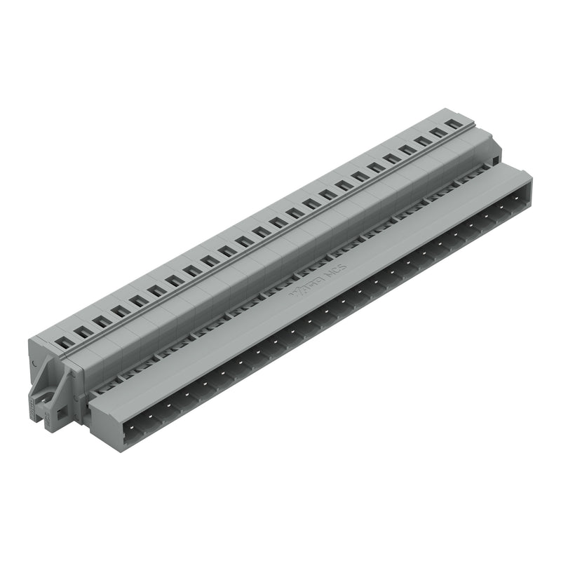 WAGO - Kabelsteckverbinder für Leiterplattensteckverbinder 1-Leiter-Stiftleiste 231-624/019-000 CAGECLAMP,2,5mm²,gr − 10 Stück