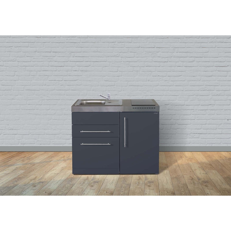 Stengel - Mini-Küche Miniküche Premiumline MPGSSG110GSGKFreBli Schiefergrau