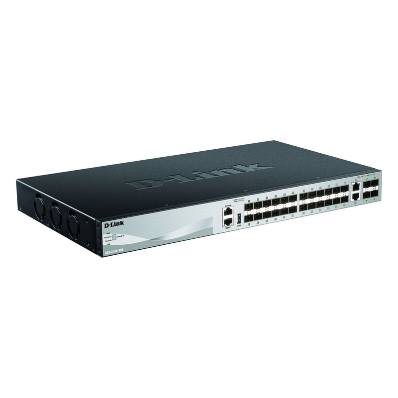 DLink - Netzwerk Switch Gigabit Stack Switch DGS-3130-30S/E 30-Port Layer 3 Fib