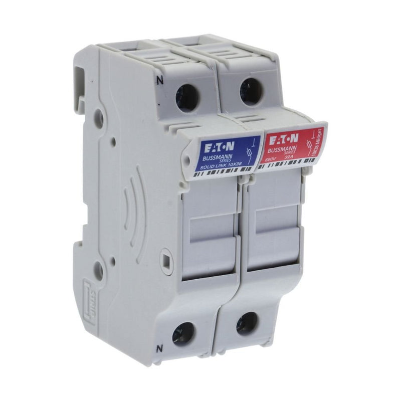Eaton - Halter für zylindrische Sicherung Sicherungshalter Niedersp. 1PundNeutral#CHM1DNU 32A AC 690V 1polig+N − 6 Stück