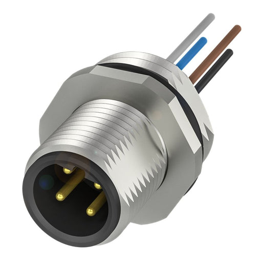 Balluff - Rundsteckverbinder, feldkonfektionierbar (Industriesteckverbinder) Flanschsteckverbinder BCC M454-000#BCC0JZJ − 1 S
