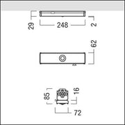 Zumtobel Group - Elektrisches Zubehör/Ersatzteile für Leuchten Tecton-Modul basicDIM #22172579 weiß
