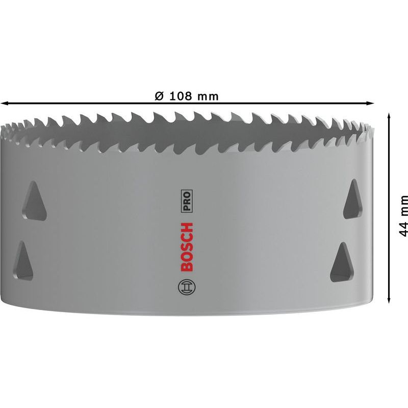 Bosch - Lochsäge PRO Multi Material 2608901536 Lochsäge 108 mm mit