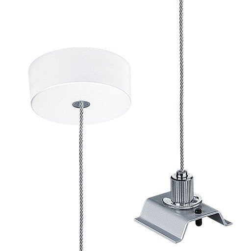 Zumtobel Group - Mechanisches Zubehör/Ersatzteile für Leuchten Seilabhängung SLOIN slim #22172716 inkl. Baldachin