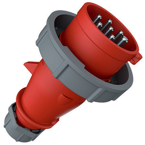 Mennekes - CEE-Stecker (IEC 60309) Stecker AM-TOP 3777 16A,7p,6h,400V,IP67