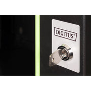DIGITUS - Netzwerk-/Serverschrank Wandgehäuse 12HE DN-19 12-U-SW 643x600x450