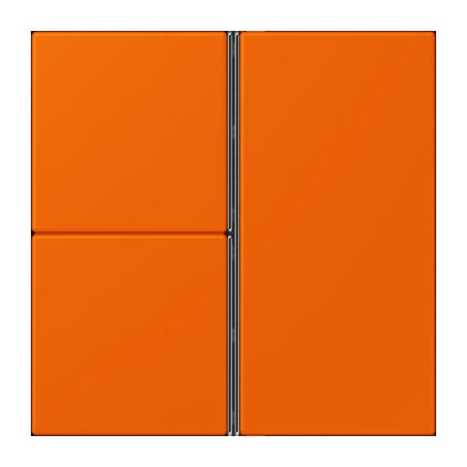 Jung - Abdeckung/Bedienelement für Installationsschalterprogramme Tastensatz 3fach LC 403 TSA 224 orange