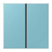 Jung - Abdeckung/Bedienelement für Installationsschalterprogramme Tastensatz 1fach LC 401 TSA 213 ceruleen moyen