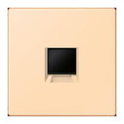 Jung - Einsatz/Abdeckung für Kommunikationstechnik Abdeckung (gerastet) LC 1969-1 WE 223 ocre (32060)
