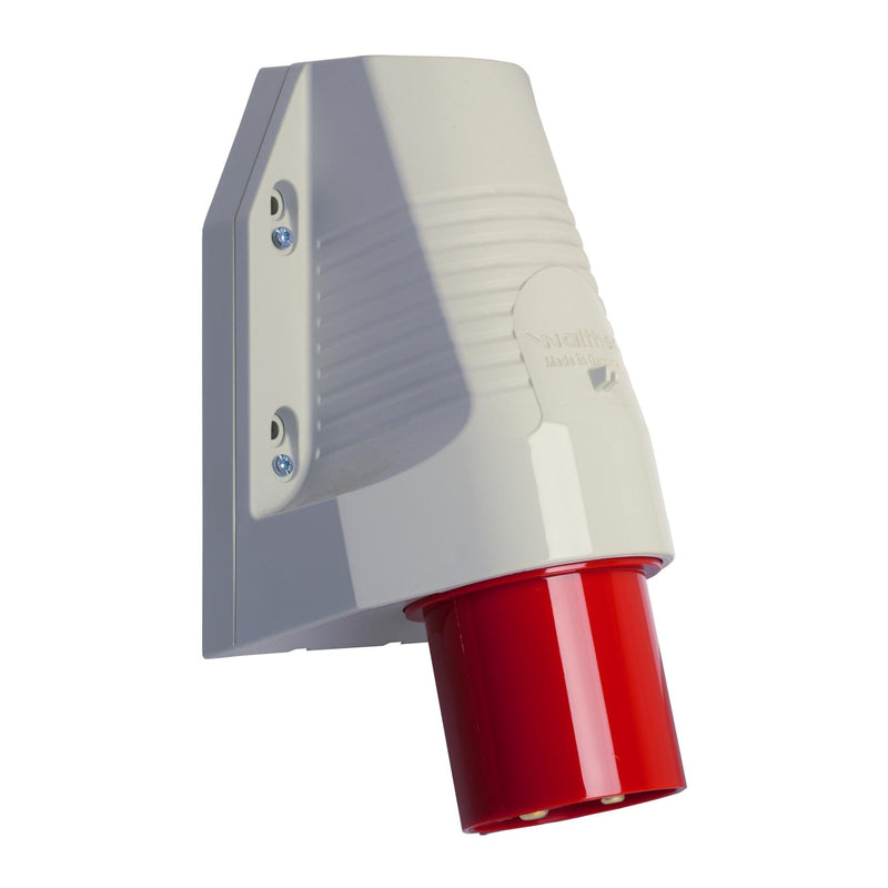Walther Werke - CEE-Gerätestecker (IEC 60309) Wandgerätestecker 660406 63A 4P 6h − 5 Stück