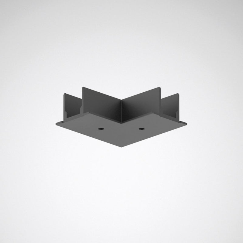 Trilux - Mechanisches Zubehör/Ersatzteile für Leuchten Abdeckung L-Verbinder Rail Abd L- #8886800 schwarz