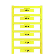 Weidmüller - Klemmenmarkierung Gruppen-Markierer WAD 12 MC B GE/SW − 32 Stück