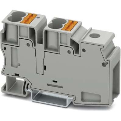 Phoenix Contact - Durchgangs-Reihenklemme Potenzialsammelklemme PTU 35/4X10 1000V, 101A − 25 Stück