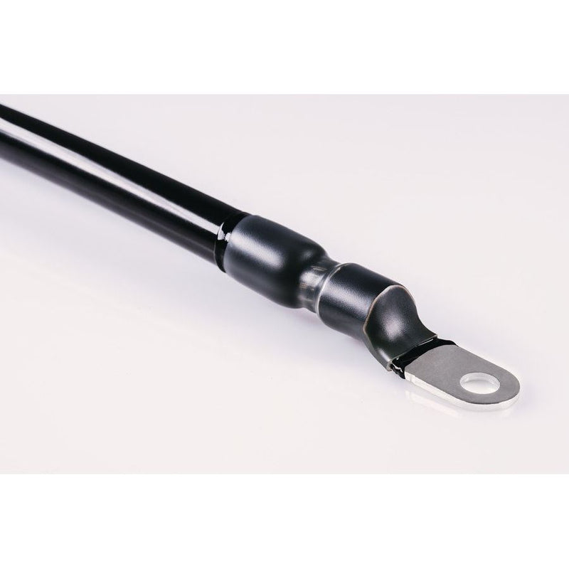 HellermannTyton - Schrumpfschlauch Warmschrumpfschlauch 4:1 301-10021 schwarz, 1,2 m − 25 Stück