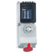 Bals Elektrotech - CEE-Steckdose abschaltbar, abgesichert (IEC 60309) Wandsteckdose abschaltbar 1793 abgesichert 63A 4p