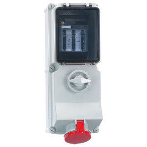 Bals Elektrotech - CEE-Steckdose abschaltbar, abgesichert (IEC 60309) Wandsteckdose abschaltbar 1793 abgesichert 63A 4p