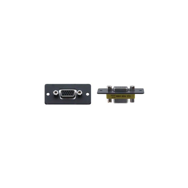 Kramer - Kommunikationstechnik-Adapter Wall-Plate Einsatz WX-2F(B) schwarz