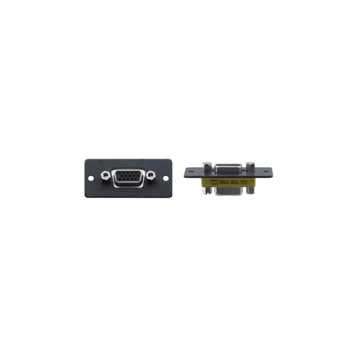 Kramer - Kommunikationstechnik-Adapter Wall-Plate Einsatz WX-2F(B) schwarz
