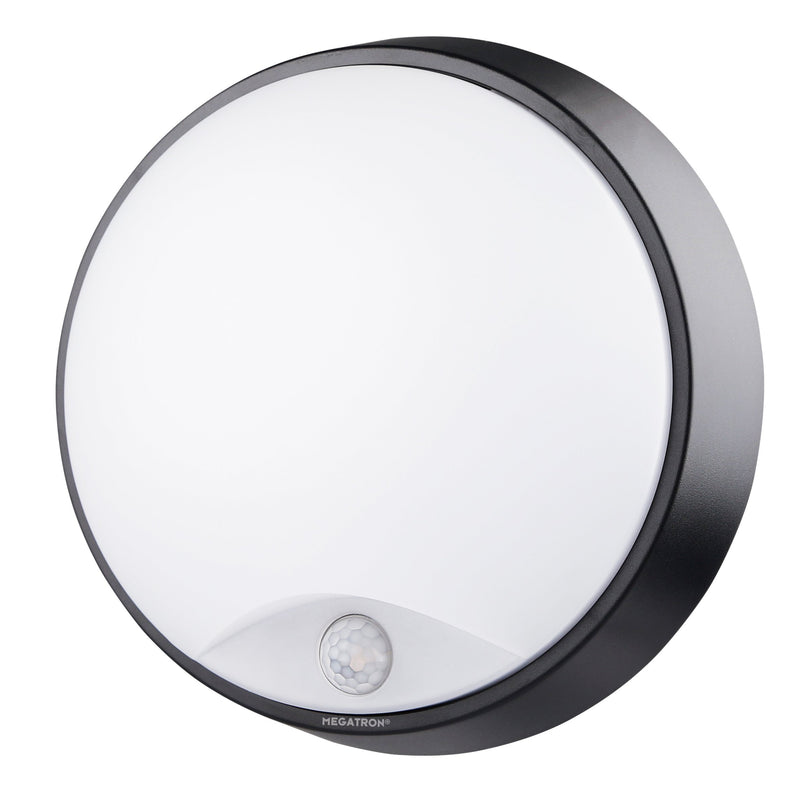 Megatron - Decken-/Wandleuchte LED-Außenleuchte MT69040 mit PIR Sensor 4000K