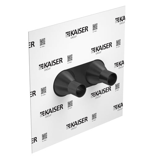 Kaiser - Zubehör/Ersatzteile für Dose/Gehäuse für Montage in der Wand/Decke Doppel-Rohrmanschette 9059-55 D15-22mm