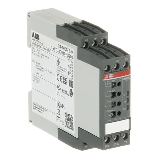 ABB Stotz S&J - Zeitrelais Multifunktionzeitrelais CT-MBS.22P 24-48VDC 24-240VAC