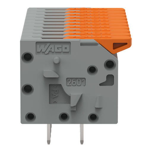 WAGO - Leiterplattenklemme 2601-1110 1,5mm²,gr − 50 Stück
