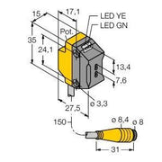 Turck - Lichtleitersensor/Lichtleiterverstärker Opto Sensor QS18VN6FPQ Lichtleiter
