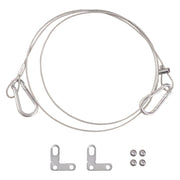 Ledvance - Mechanisches Zubehör/Ersatzteile für Leuchten Sicherheitskit (VE4) PLSECURITKIT4XPOLVE4 − 4 Packung